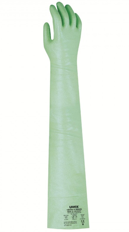 Рукавички піскоструминника uvex rubiflex S NB80S